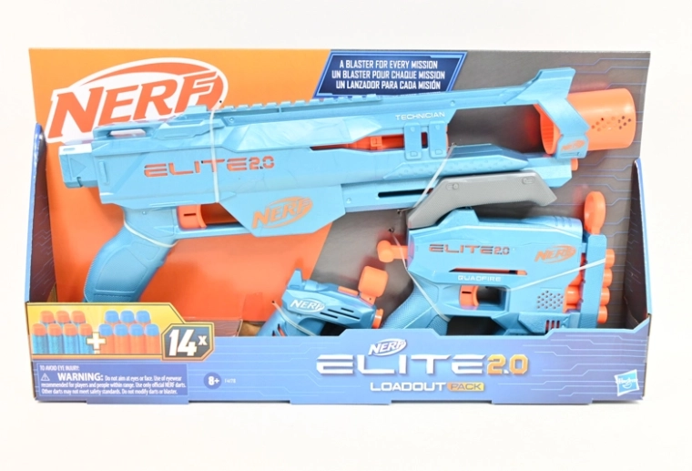 Nerf Elite 2.0 Loadout Pack zestaw 3 wyrzutni ze strzałkami - 3 szt.