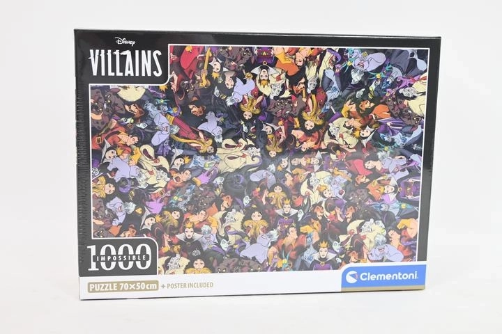 Puzzle Clementoni Impossible Disney złoczyńcy 1000 elementów