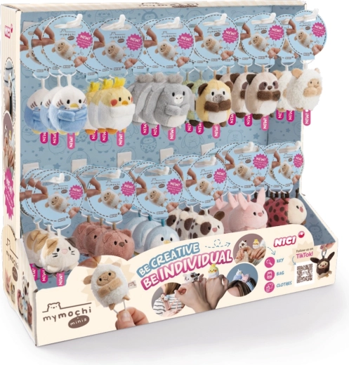 Nici MyMochi Minis Series 3 – display z breloczkami 5 cm, 36 szt., mix
