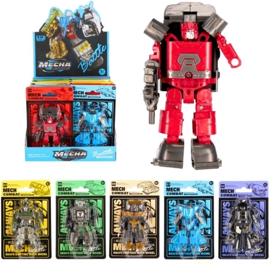 Mały robot transformujący (6 kolorów)