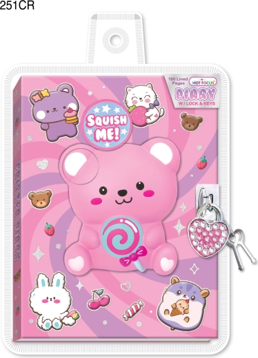 Tajny dziennik z zamkiem Słodki miś