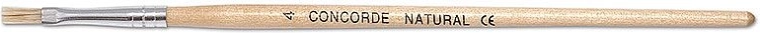 Płaski pędzel szkolny CONCORDE Natural nr 4