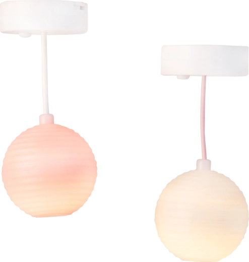 Lundby wiszące lampy w stylu chińskich lampionów – 2 szt.