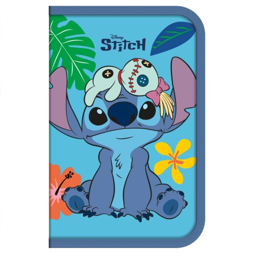Lilo i Stitch – wypełniony piórnik szkolny, niebieski