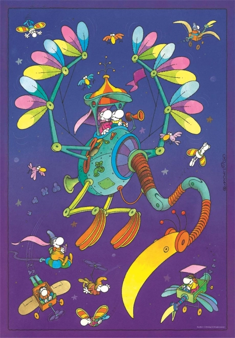 Puzzle Mordillo: droga 500 elementów