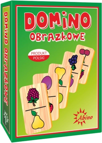 Domino obrazkowe – owoce