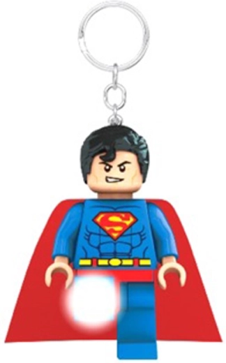 LEGO DC Superman brelok do kluczy z latarką