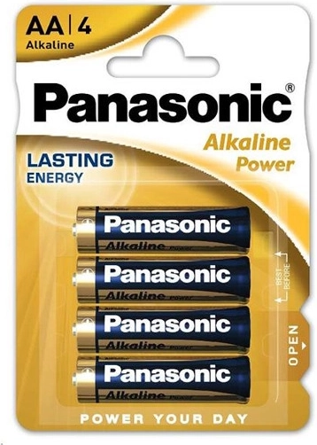 Panasonic Alkaline Power AA LR6 1,5 V – opakowanie 4 szt.