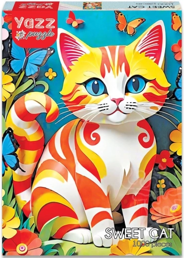 YAZZ Puzzle Uroczy kotek 1000 elementów