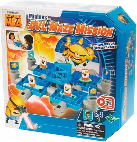 Minionki: misja labirynt – 3D logiczna gra dla dzieci