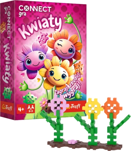 Gra planszowa Connect Kwiaty od TREFL