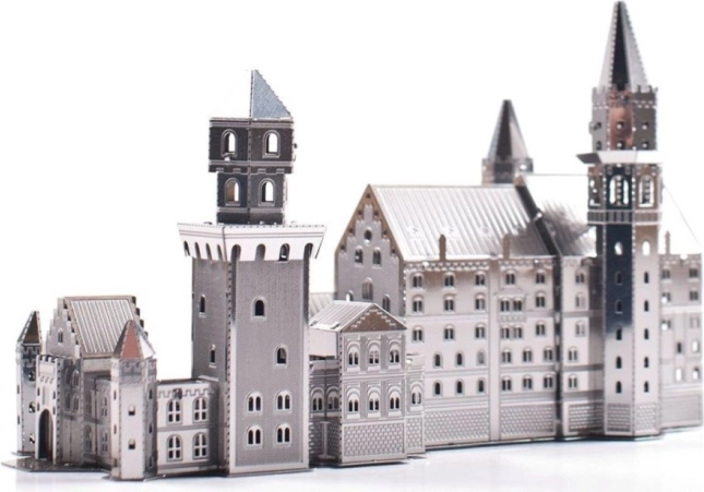 3D Puzzle Zamek Neuschwanstein - Metal Earth