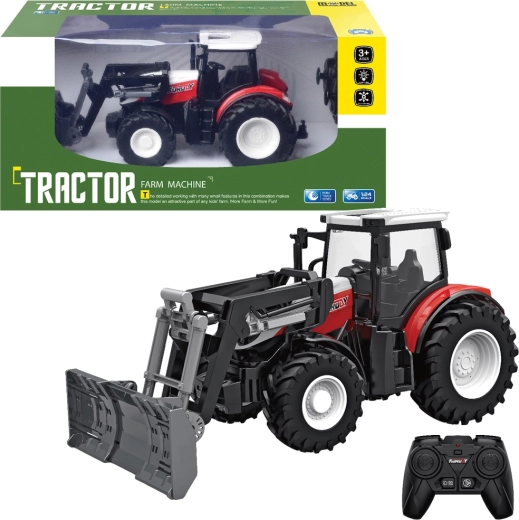 RC traktor z łyżką 1:24