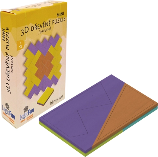 Mini 3D drewniane łamigłówki – różne rodzaje