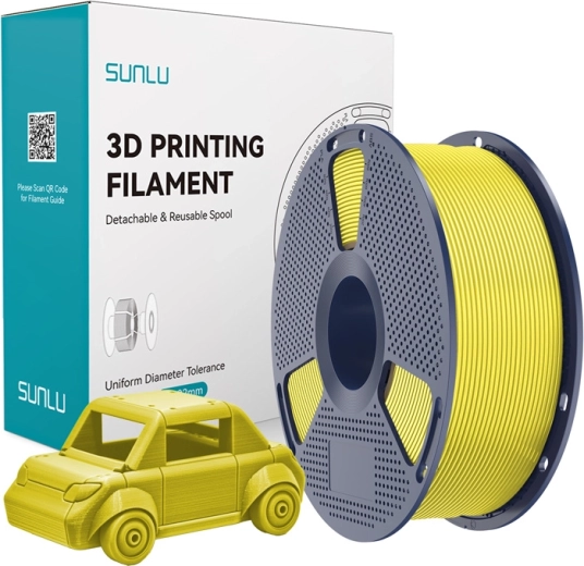 Filament Sunlu PETG żółty