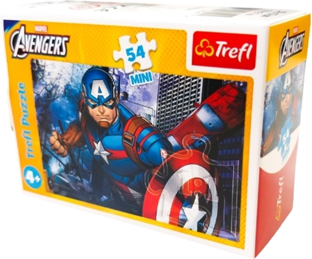 Puzzle Trefl Avengers: Kapitan Ameryka, 54 elementy