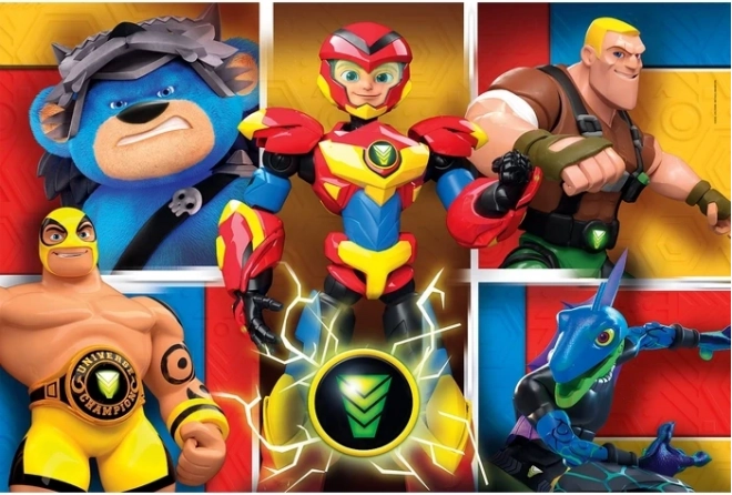 Clementoni puzzle Power Players maxi 60 elementów