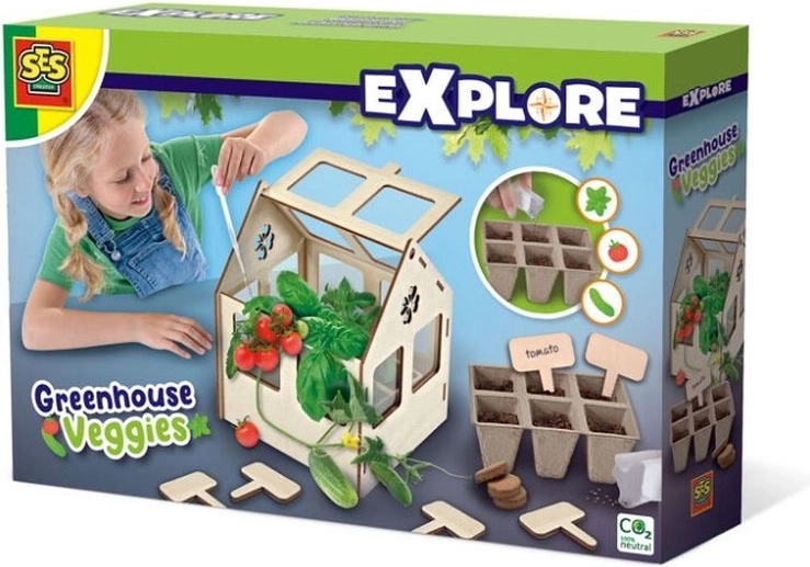 SES Explore mini szklarnia z warzywami