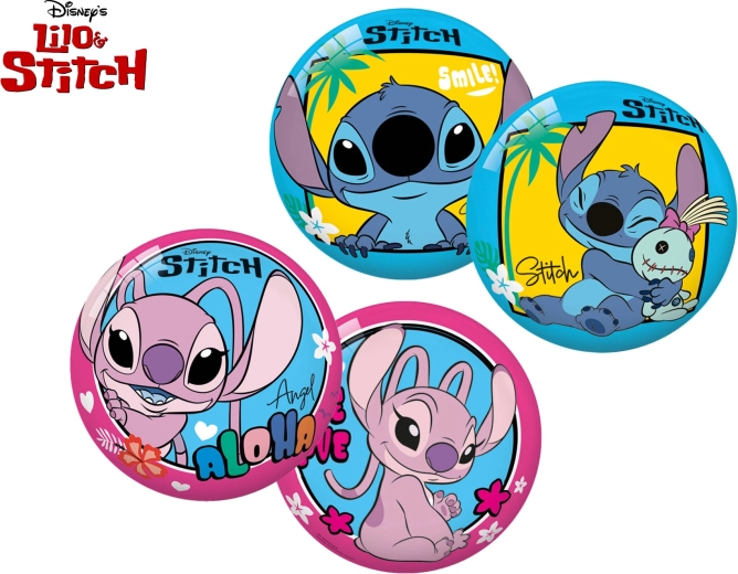 Piłka dziecięca Lilo i Stitch 11 cm - 1 sztuka