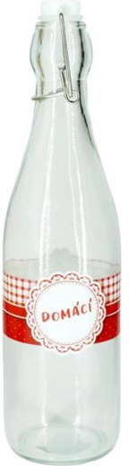 Szklana butelka z zamknięciem mechanicznym TORO 1 l