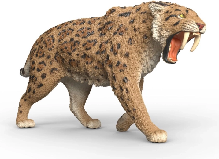 Pradawne zwierzę – tygr szablozębny SMILODON od SCHLEICH