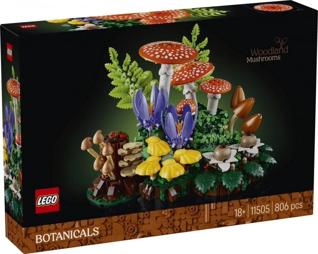 LEGO Botanicals leśne grzyby