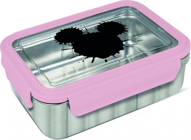 Stalowy nierdzewny pojemnik Mickey