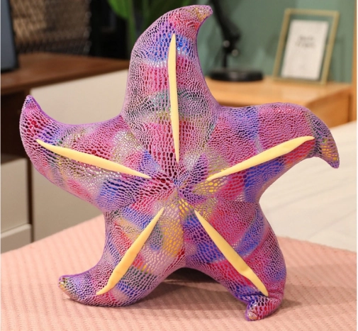 Pluszowa rozgwiazda fioletowa poduszka 20 cm