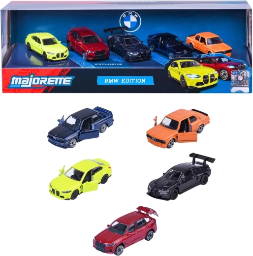 Majorette BMW Edition – zestaw prezentowy 5 metalowych samochodzików