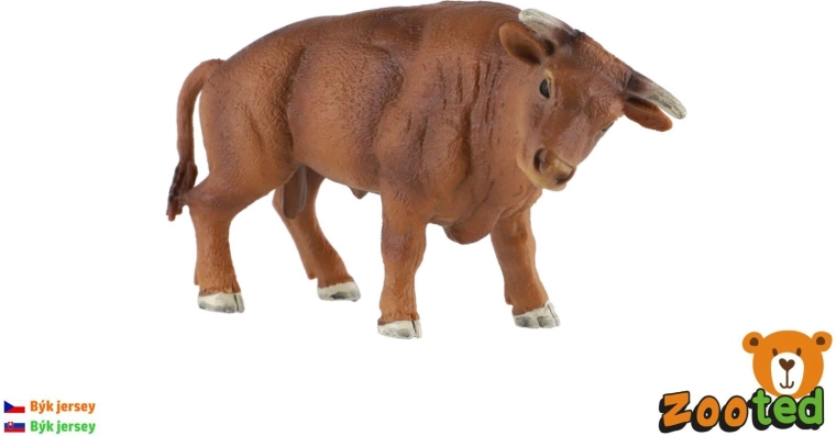 Plastikowa figurka byka jersey 14 cm