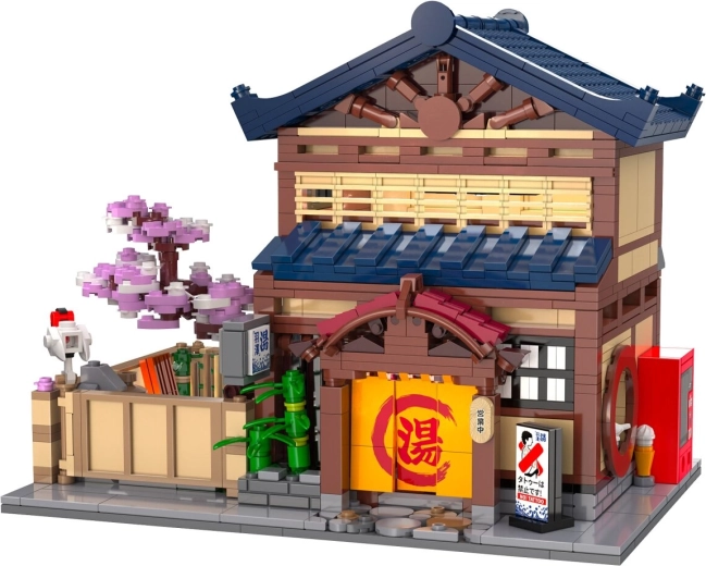 CaDA Bricks japońskie łaźnie Sentō 1:30