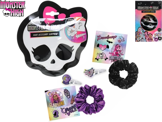 Zestaw akcesoriów do włosów MONSTER HIGH dla dzieci