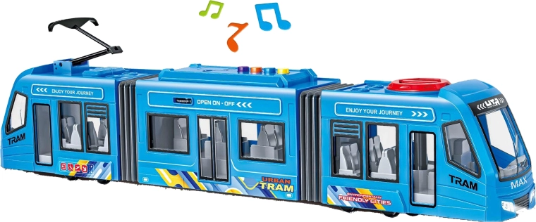 Tramwaj z efektami 42 cm