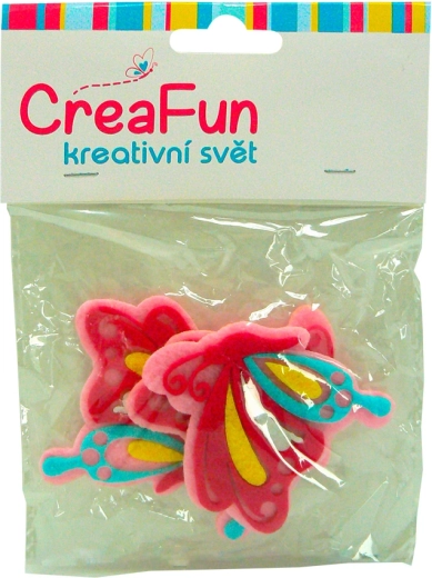 Zestaw kolorowych motylków dla dzieci, 3 szt.