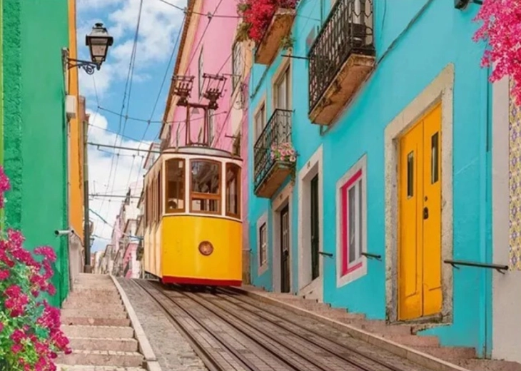 Ravensburger puzzle Sieć tramwajowa 1000 elementów