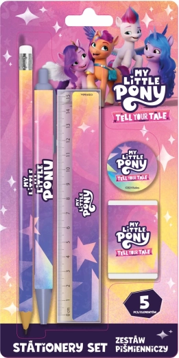 Zestaw piśmienniczy 5 szt. z motywem MY LITTLE PONY