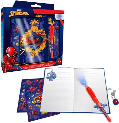 Pamiętnik z magicznym długopisem SPIDER-MAN