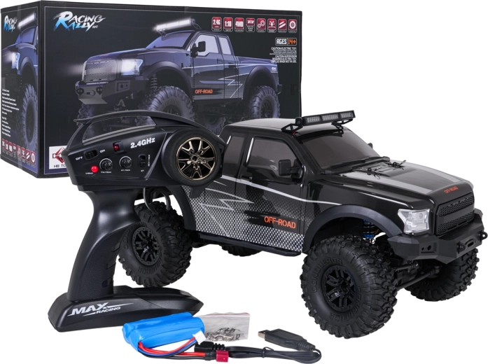 Terenowy samochód RC Climbing beast 4x4 1:10 czarny