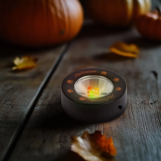 Halloweenowe oświetlenie LED w kształcie dyni