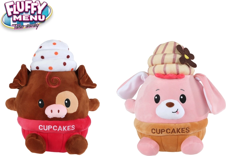 Pluszowe zwierzątko cupcake Fluffy Menu 27 cm