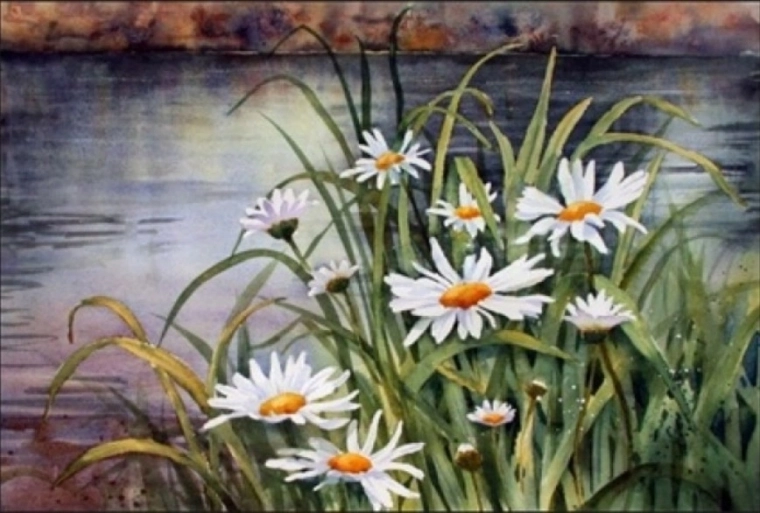 Norimpex malowanie po numerach Kwiaty 40 × 50 cm