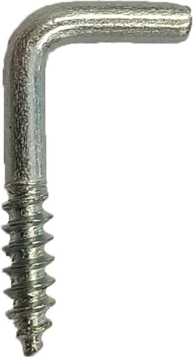 Skobel z gwintem do drewna 30 × 3 mm, ocynkowany (400 szt.)