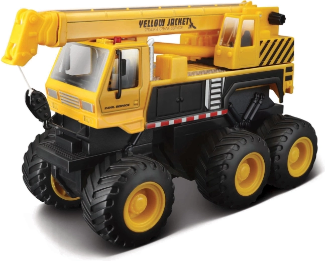 Maisto Builder Zone Quarry Monsters pojazd użytkowy z dźwigiem