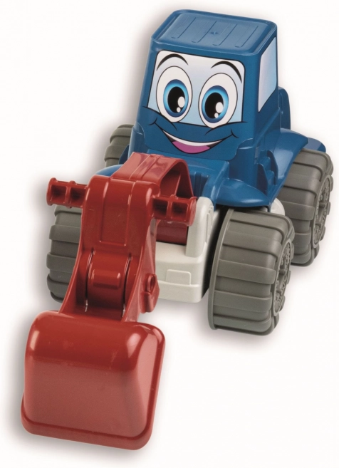 Androni recyklingowa wesoła koparka Happy Truck 36 cm