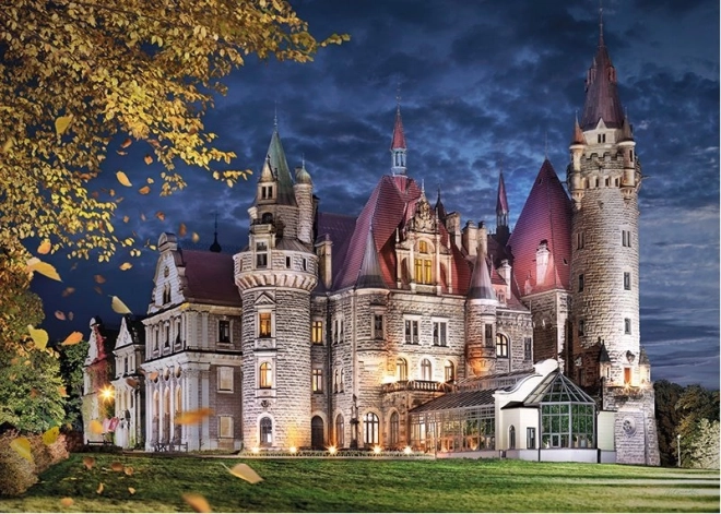 Puzzle CHERRY PAZZI zamek Moszna, 1000 elementów