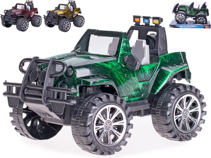 Samochód terenowy na napęd cierny 17 cm