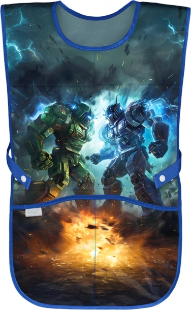 Dziecięcy fartuszek z robotami BAAGL