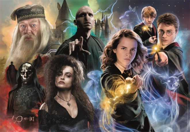 puzzle 104 elementów harry potter – clementoni