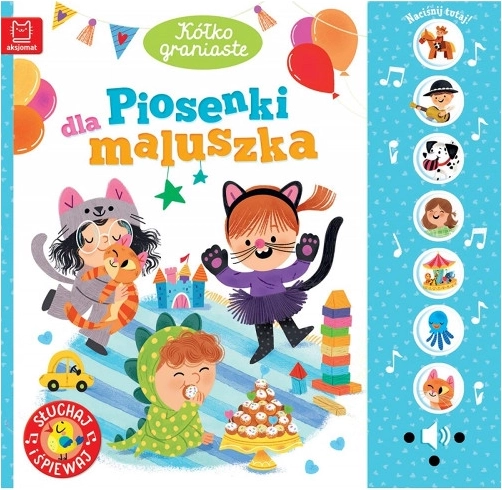 Kółko graniaste – Piosenki dla najmłodszych (interaktywna książka dźwiękowa)