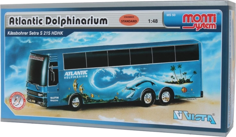 Zestaw konstrukcyjny autobusu Setra Atlantic Dolphinarium Monti System 50